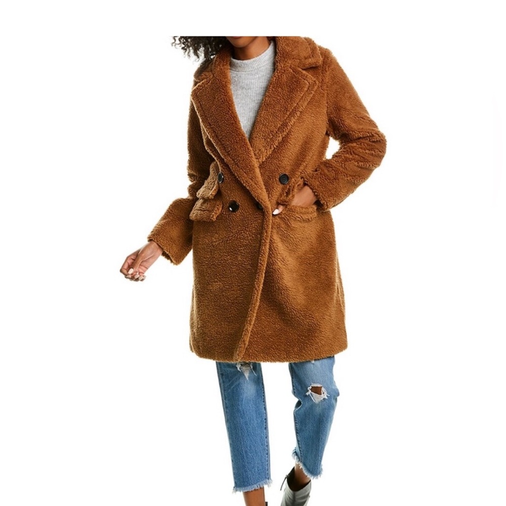 Adrienne Landau Teddy Bear Coat Size Large